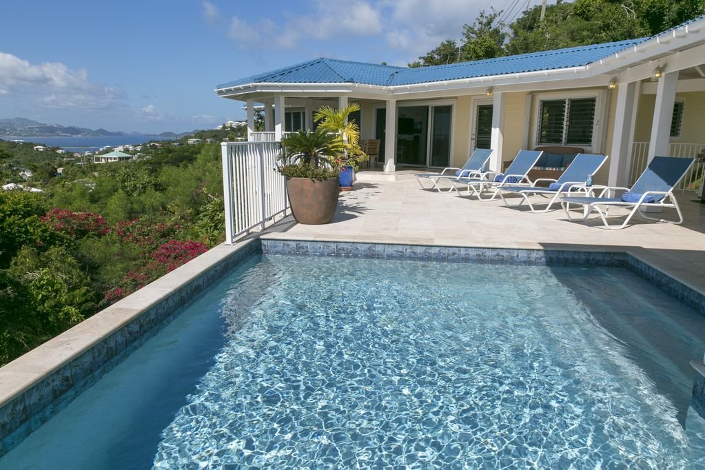 Luxury vacation rental St John USVI